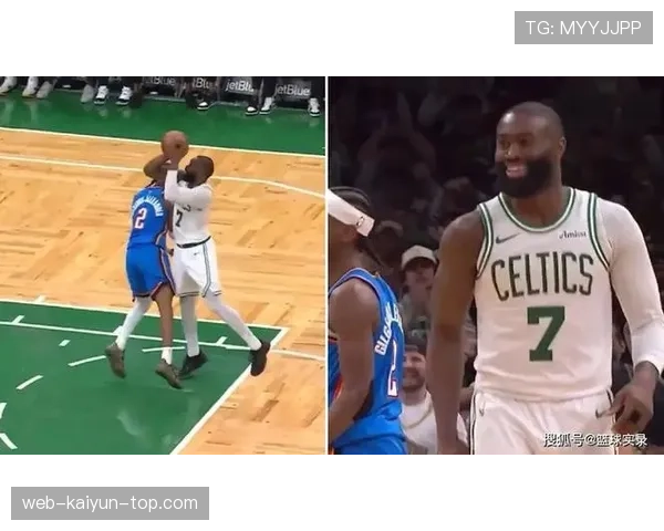 杰伦·布朗提升突破威胁，关键时刻投篮命中率明显优于季后赛对手